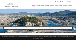 Desktop Screenshot of cabinetvogue.com
